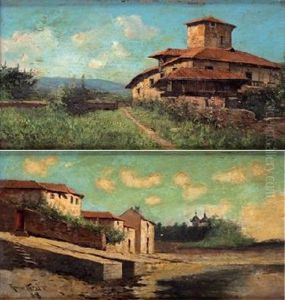Paisajes (pair) by Manuel Ramos Artal
