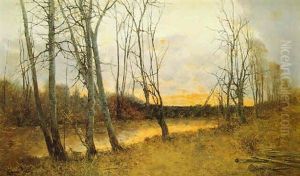Paisaje De Atardecer by Manuel Ramos Artal