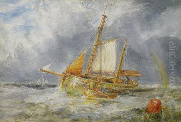 A Fishing Boat A Sea - view 1