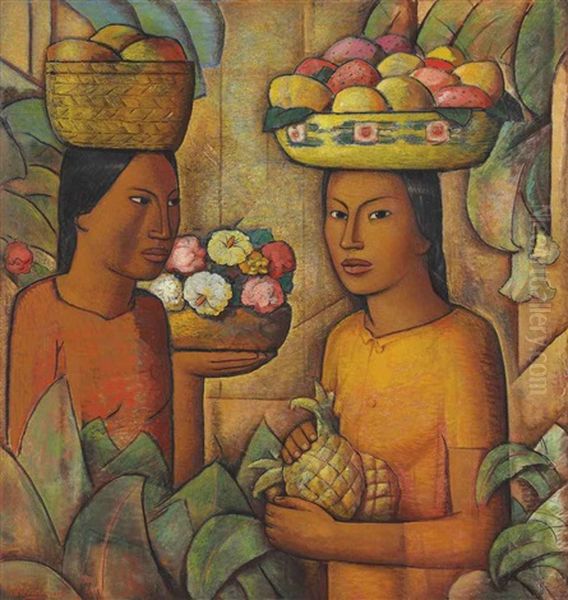 Mujeres Con Frutas (women With Fruit) - view 1