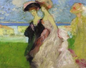 Promenade by Alfredo Ramos Martinez