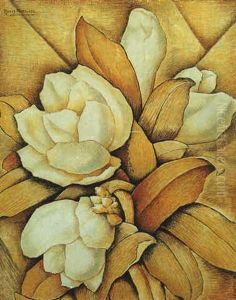 Magnolias by Alfredo Ramos Martinez
