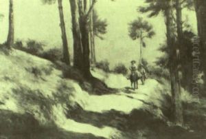 Campesinos Por El P Ramo by Alfredo Ramos Martinez