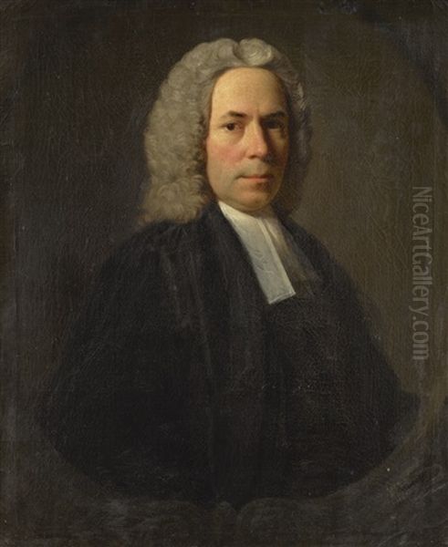 Portrait Of A Reverend, Traditionally Identified As The Reverend J. Moreton, Half-length - view 1
