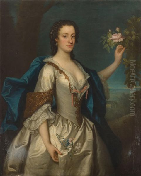 Portrait Einer Jungen Dame - view 1