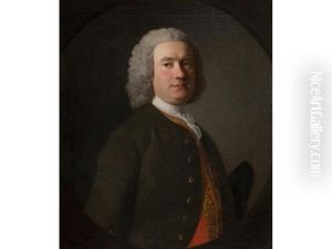 Portrait Of Sir James Sinclair, 5th Baronet, Half-length, Wearing A Green Coat And A Red Waistcoat Portrait Of Sir James Sinclair, 5th Baronet, Half-length, Wearing A Green Coat And A Red Waistcoat