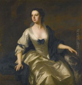 Portrait Of Lady Hariot Vernon by Allan Ramsay