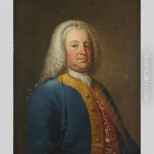 Portrait Of John Flood Of Farmley (1696-1764), Lt. Col. Kilkenny Dragoons In The County Of Kilkenny