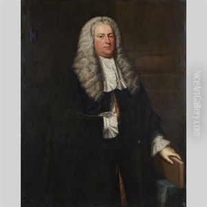 Portrait Of The Right Honourable Warden Flood Of Flood Hall (1694-1764), Lord Chief Justice Of Ireland, As An Older Man In His Robes, After 1760