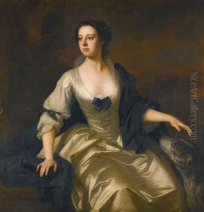 Portrait Of Lady Hariot Vernon (d. 1786) by Allan Ramsay