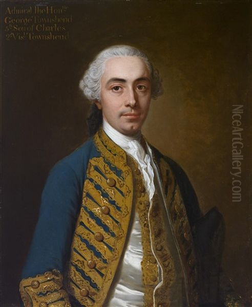 Portrat Des Admirals George Townshend, 5th Son Of Charles - 2nd Viscount Townshend - view 1
