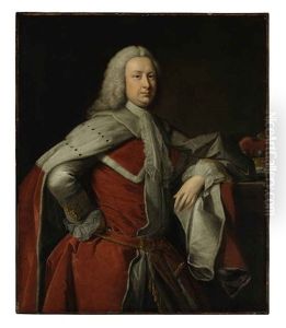 Portrait Of A Gentleman, Previously Identified As John Perceval, 2nd Earl Of Egmont, In Peer's Robes