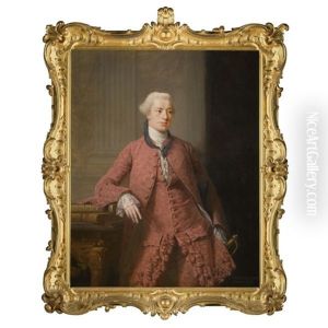 Portrait Of Sir William Guise, 5th Bt. by Allan Ramsay