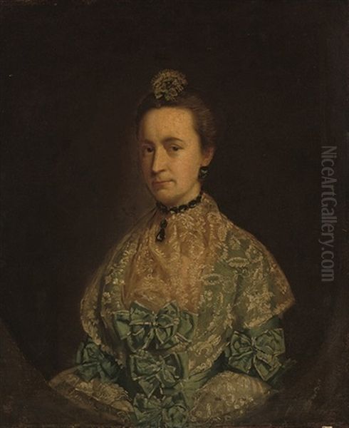 Portrait Of A Lady (mrs John Echlin?) - view 1