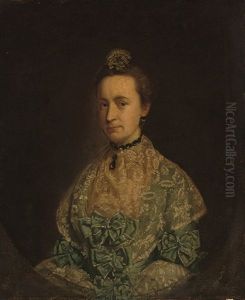 Portrait Of A Lady (mrs John Echlin?) by Allan Ramsay