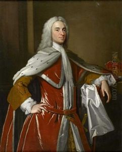 Three Quarter Length Portrait Of James Ogilvy, 5th Earl Of Findlater Three Quarter Length Portrait Of James Ogilvy, 5th Earl Of Findlater