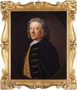 Portrait Of A Naval Officer, Possibly Mr. Sinclair by Allan Ramsay