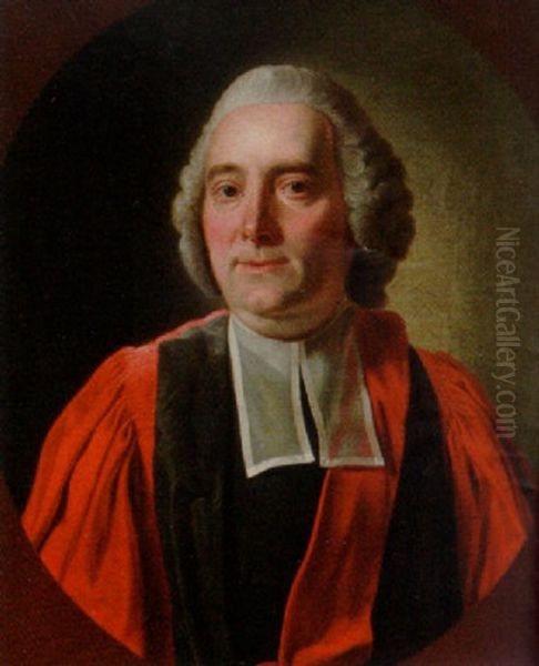 Portrait Of Agentleman In Clerical Robes - view 1