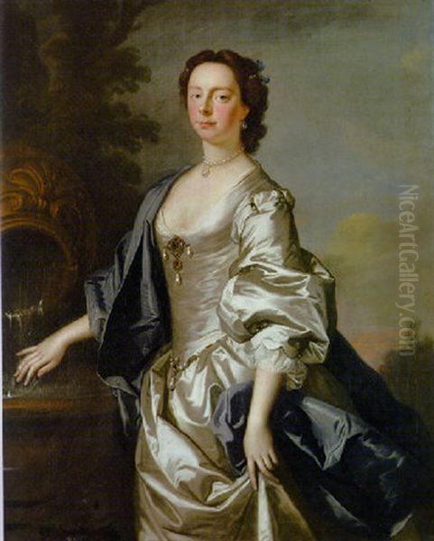Portrait Of A Lady (elizabeth Morice, Mrs. Humphry Hale?) - view 1