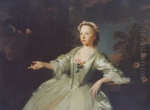 Portrait Of A Young Girl (the Artist's Niece?) by Allan Ramsay