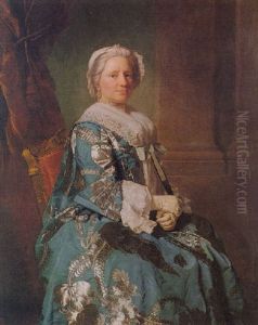 Portrait Of Ann Leighton by Allan Ramsay