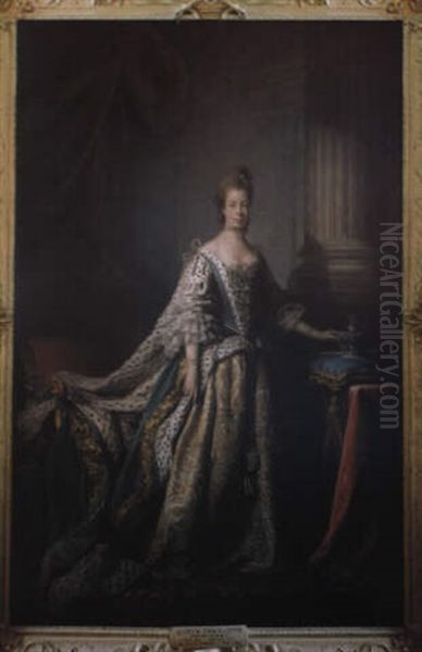 The State Coronation Portrait Of George Iii - view 1