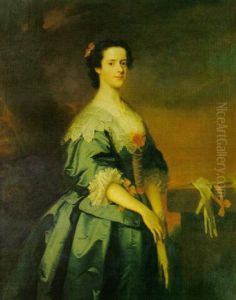 Portrait Of Miss Hale by Allan Ramsay