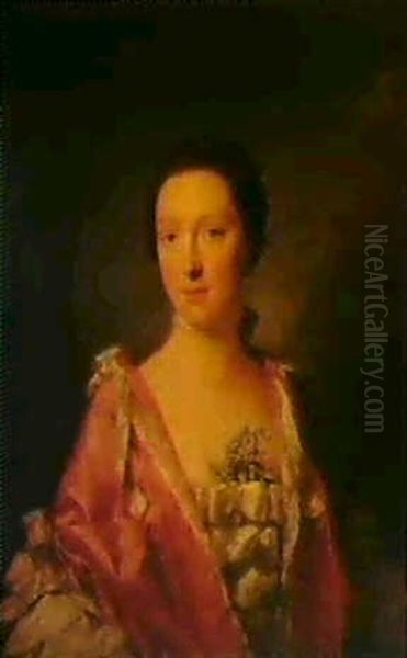 Portrait Of A Lady Called Elizabeth Gunning, Duchess Of Argyll (1733-1790) - view 1