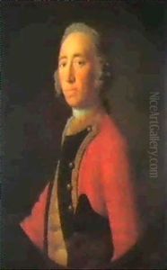 Portrait Of Major Robert Douglas, Half Length, In The       Uniform Of The 19th Regiment Of Foot