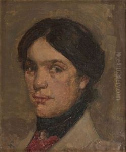 Untitled (study Of A Young Woman's Head)