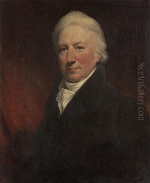 Bust Length Portrait Of Charles, 6th Lord Clifford, Wearing A White Cravat - view 1