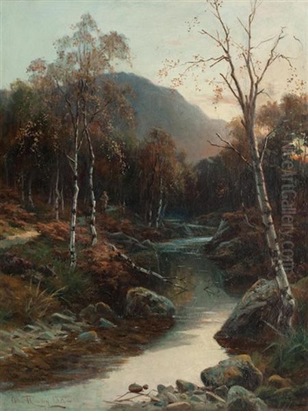 Figure By A Stream - view 1