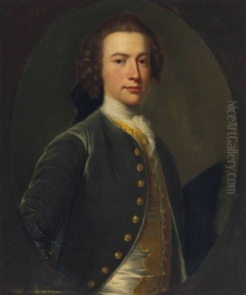 Portrait Of Valentine Morris (1727-1789), Governor Of Saint Vincent, Half-length - view 1