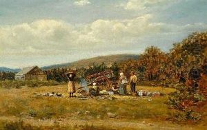 Rast Bei Der Feldarbeit by Allan Ramsay
