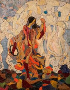 Woman In Colors by Charles Frederic Ramsey