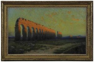 Roman Aqueduct by Milne Ramsey