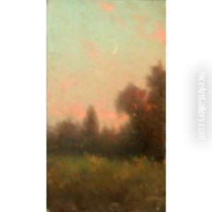 Hillside Path And Early Evening And Path To The House (double-sided Work) (3 Works) by Milne Ramsey