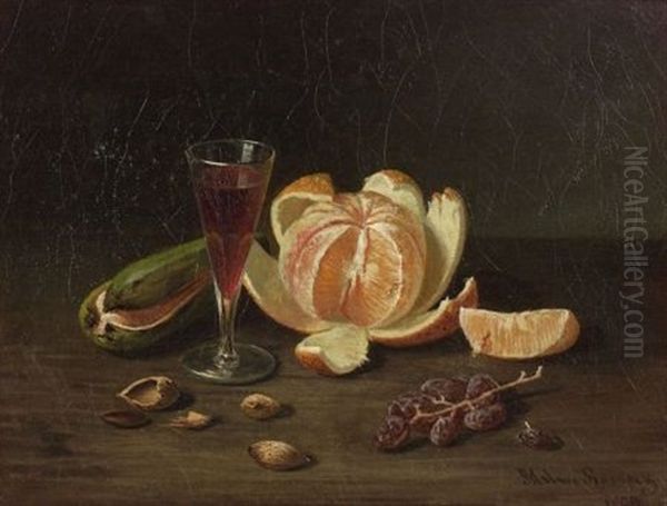 Still Life With A Glass Of Wine - view 1