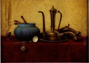 Pistols And Blue Vase Pistols And Blue Vase