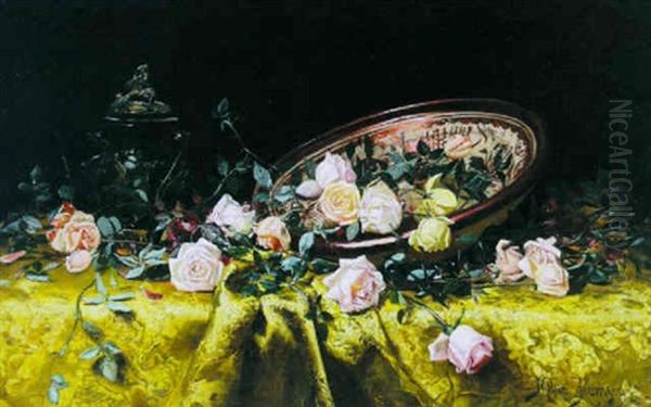 Roses On A Table - view 1