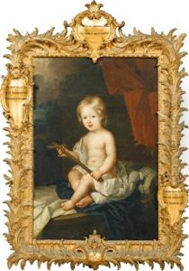 Portrait D'enfant En Saint Jean-baptiste by Jean Ranc