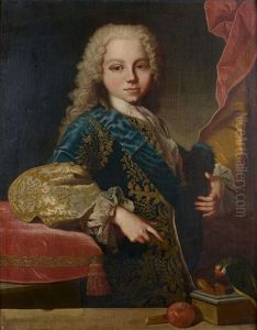 Portrait De Philippe I De Parme (1720 - 1765) by Jean Ranc