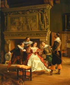 A Captive Audience by Jules Georges Bondoux