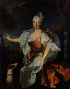 Portrait De Femme En Diane
