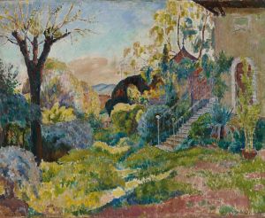 Garden In Provence by Walter Bondy