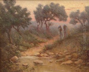 Deux Femmes A La Riviere