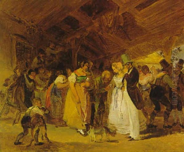 Die Gutsherrschaft Auf Der Bauernhochzeit - view 1