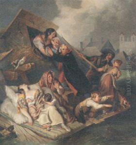 The Flood by Johann Matthias Ranftl