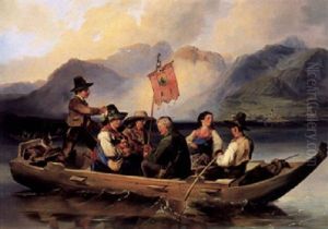 Frohnleichnamsfahrt Auf Dem Wolfgangsee