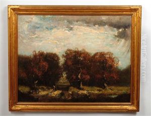 Landscape With Figure On Horseback